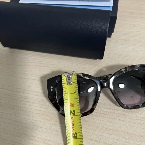 Warby Parker New Masha Large Navy Tortoise Sunglasses